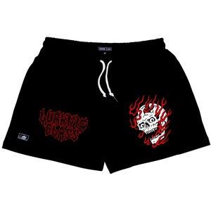 FANG WOMENS SWEAT SHORT - BLACK